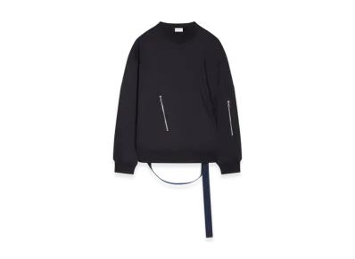 DRIES VAN NOTEN Strap Sweatshirt "Navy"