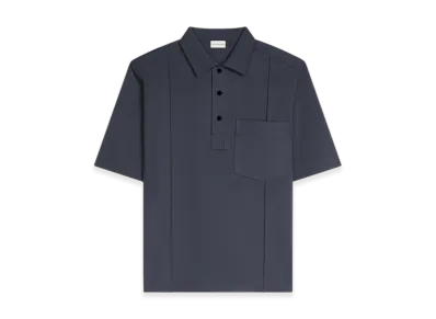 DRIES VAN NOTEN Viscose Polo Shirt "Raf"