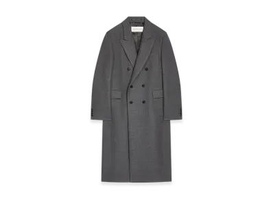 DRIES VAN NOTEN Tailored Wool Coat "Dark grey"