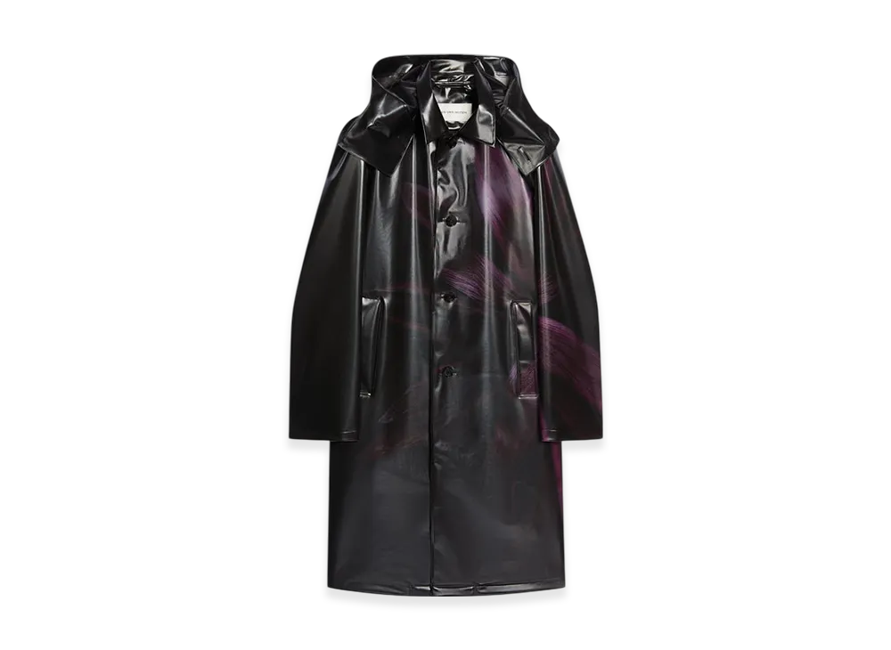 DRIES VAN NOTEN Loose Fit Mac "Black"