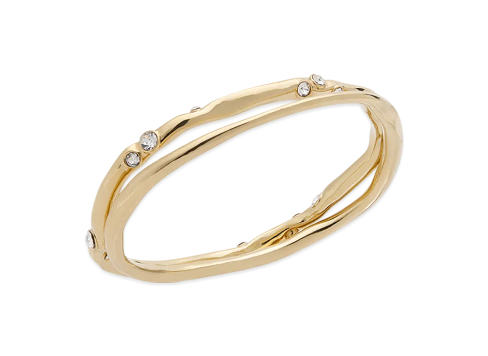 DRIES VAN NOTEN Women's Embellished Cuffs "Gold"