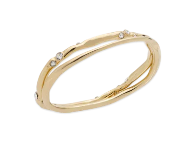 DRIES VAN NOTEN Women's Embellished Cuffs "Gold"