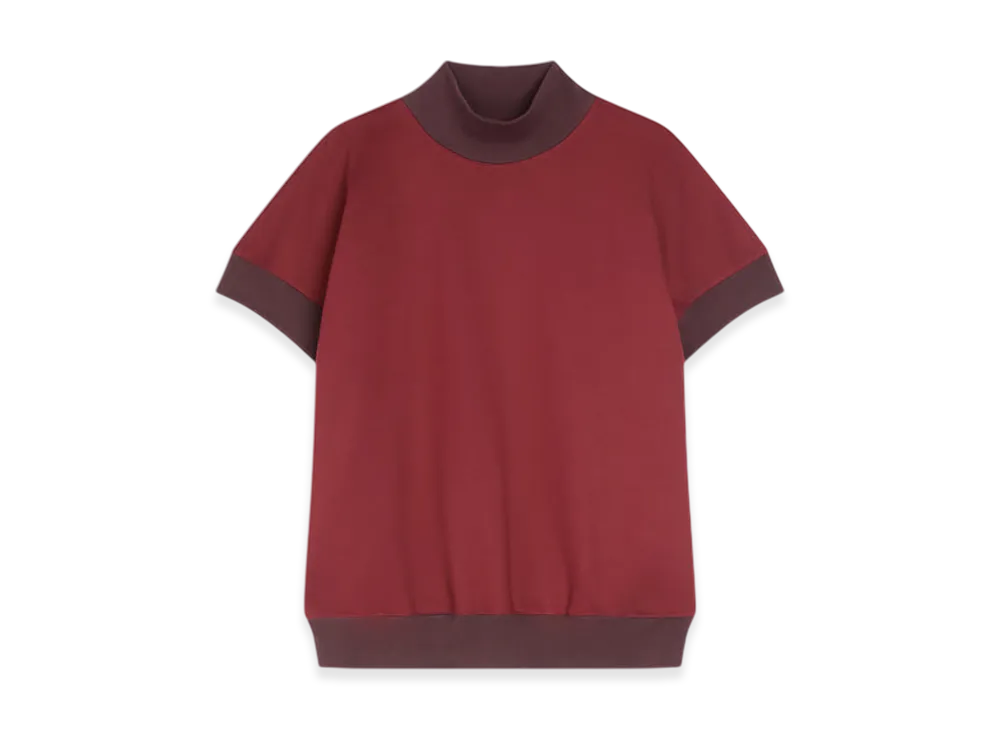 DRIES VAN NOTEN Women's Short Sleeved Sweatshirt "Ruby"