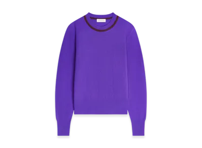 DRIES VAN NOTEN Women's Cashmere Sweater "Purple"