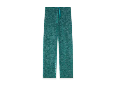 DRIES VAN NOTEN Women's Elasticated Pants "Turquoise"
