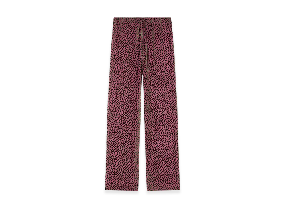 DRIES VAN NOTEN Women's Elasticated Pants "Dark pink"