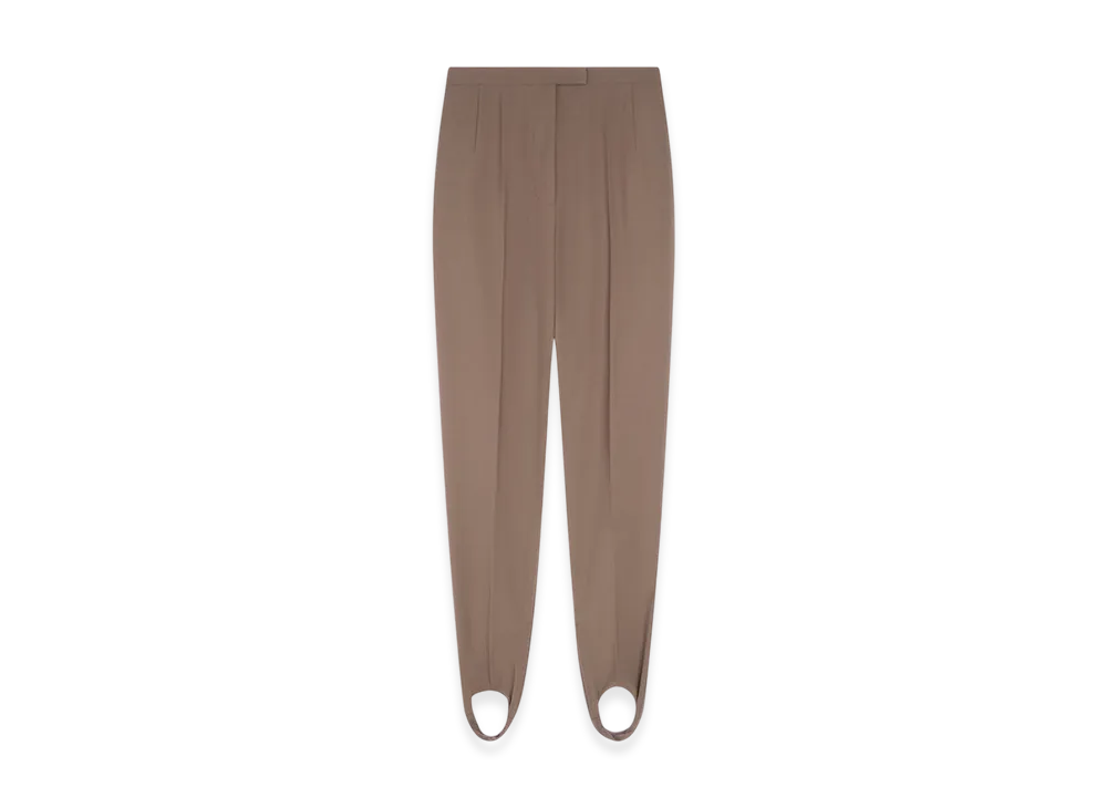 DRIES VAN NOTEN Women's Stirrup Pants "Taupe"