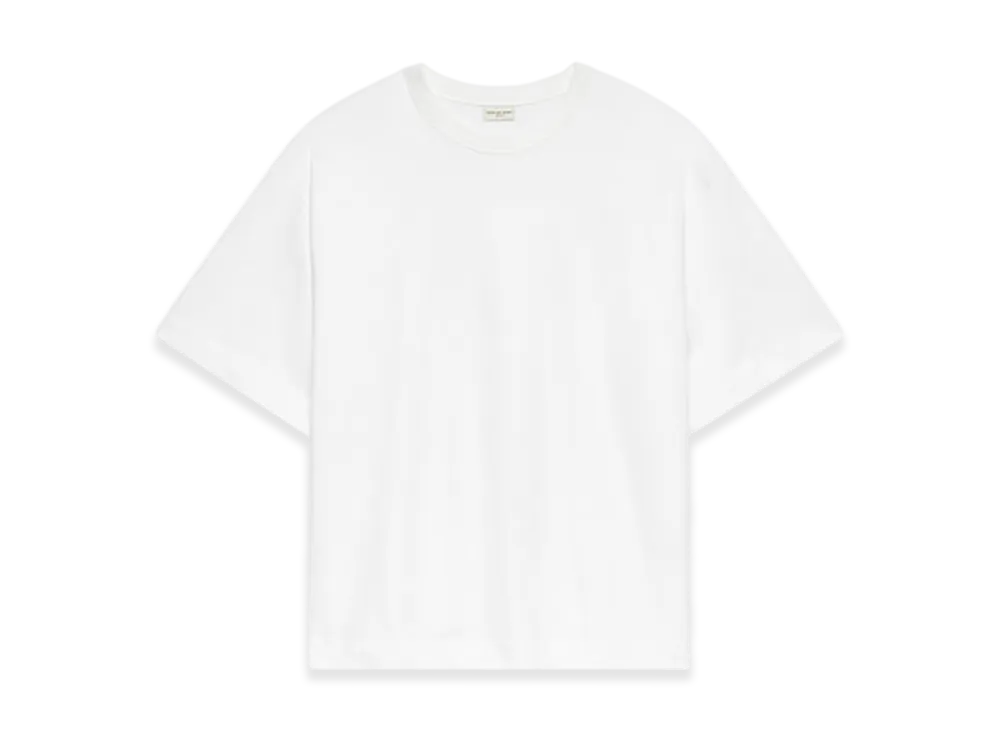 DRIES VAN NOTEN Women's Loose Cotton Tee "White"