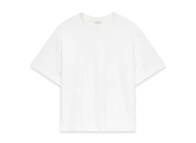 DRIES VAN NOTEN Women's Loose Cotton Tee "White"