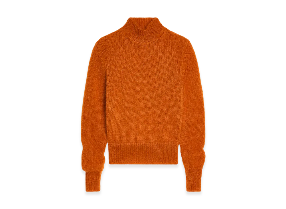DRIES VAN NOTEN Women's Mohair Sweater "Light rust"
