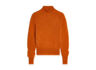 DRIES VAN NOTEN Women's Mohair Sweater "Light rust"