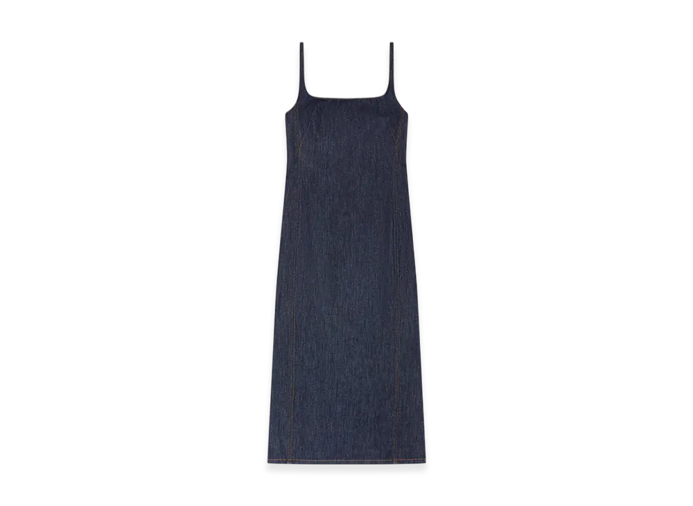 DRIES VAN NOTEN Women's Fitted Denim Dress "Indigo"