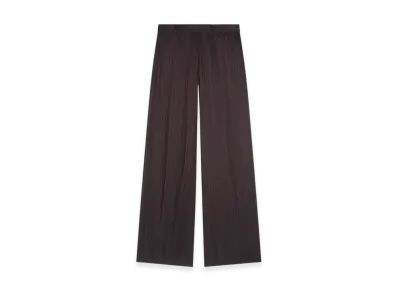 DRIES VAN NOTEN Women's Wide Leg Pants "Burgundy"