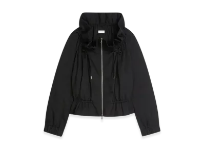 DRIES VAN NOTEN Women's Cocoon Jersey Blouson "Black"