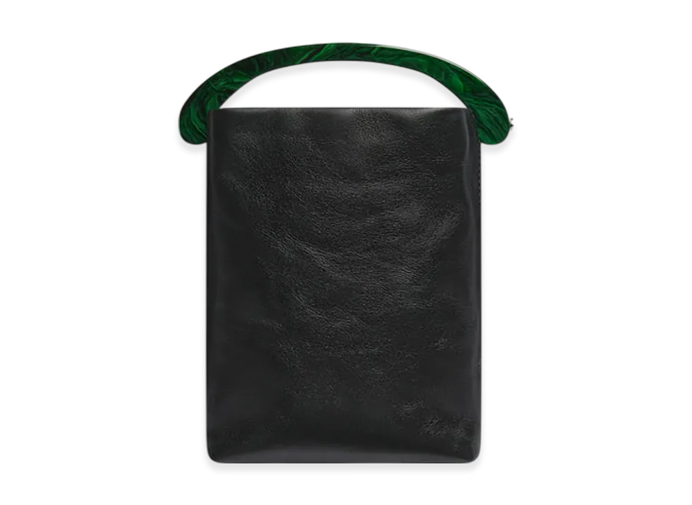 DRIES VAN NOTEN Women's Micro Leather Bag "Black"