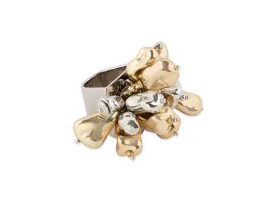 DRIES VAN NOTEN Women's Embroidered Ring "Gold"