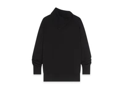 DRIES VAN NOTEN Women's Loose Cashmere Sweater "Black"