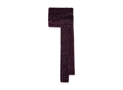 DRIES VAN NOTEN Women's Hooded Scarf "Purple"