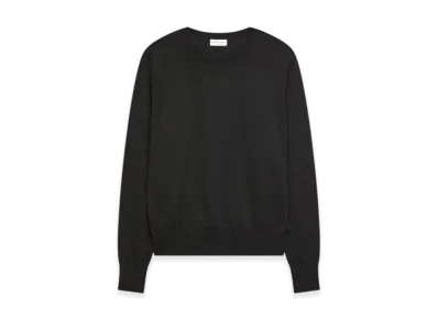 DRIES VAN NOTEN Women's Merino Wool Sweater "Black"