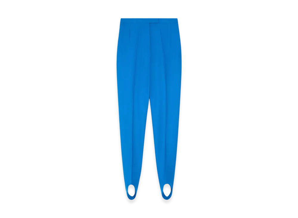 DRIES VAN NOTEN Women's Stirrup Pants "Blue"