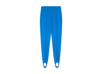 DRIES VAN NOTEN Women's Stirrup Pants "Blue"