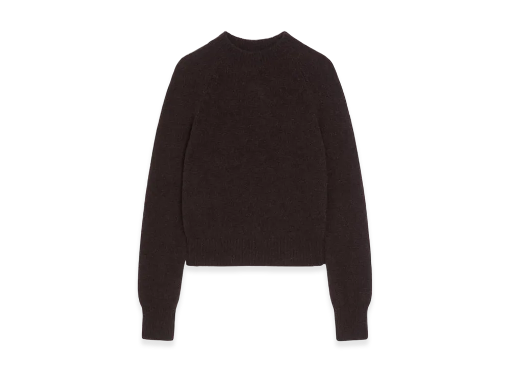 DRIES VAN NOTEN Women's Fitted Sweater "Dark brown"