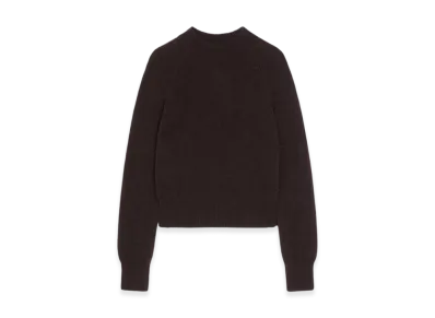 DRIES VAN NOTEN Women's Fitted Sweater "Dark brown"