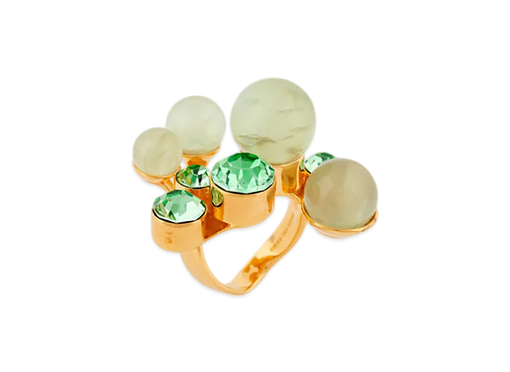 DRIES VAN NOTEN Women's Ornamented Ring "Pastel"
