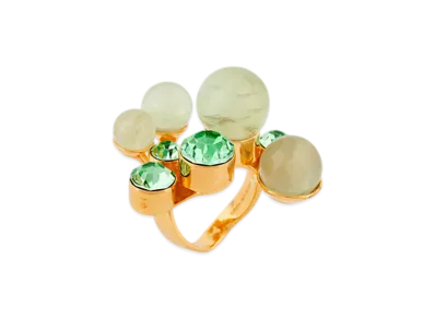DRIES VAN NOTEN Women's Ornamented Ring "Pastel"