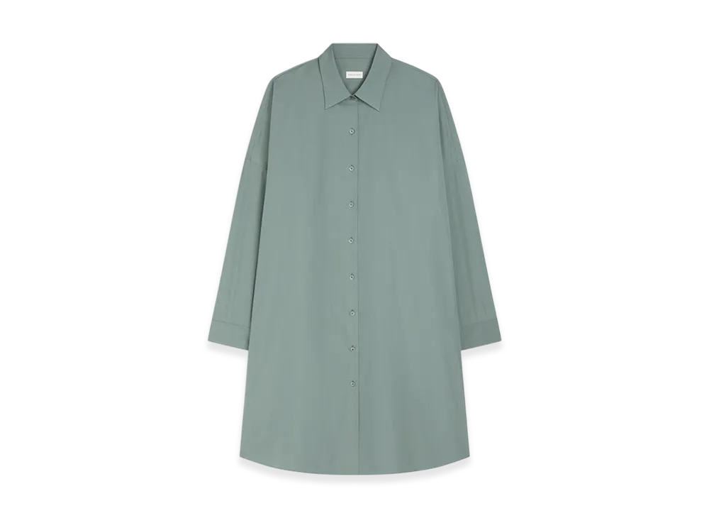 DRIES VAN NOTEN Women's Cotton Shirt Dress "Raf"