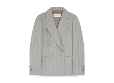DRIES VAN NOTEN Women's Double Breasted Blazer "Green"
