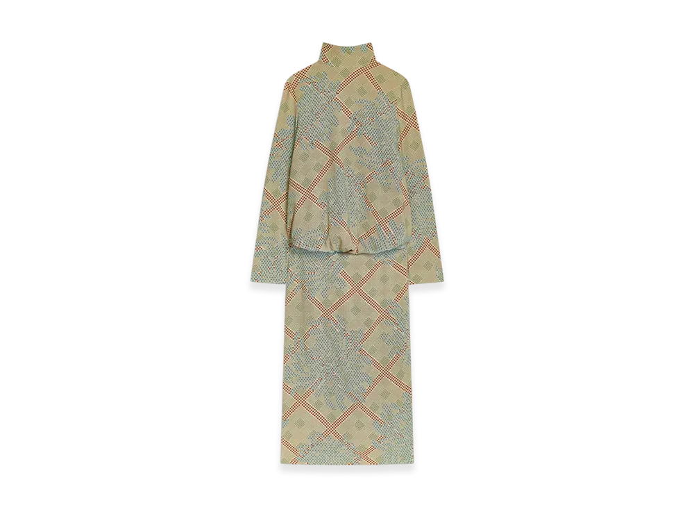 DRIES VAN NOTEN Women's Printed Viscose Dress "Dessin a"