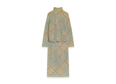 DRIES VAN NOTEN Women's Printed Viscose Dress "Dessin a"