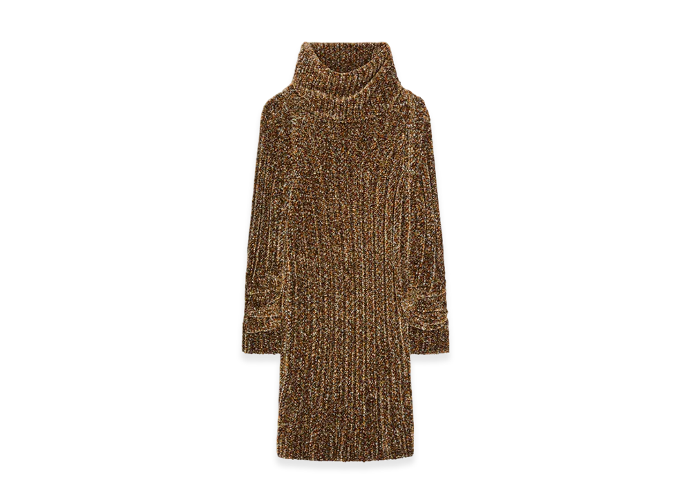 DRIES VAN NOTEN Women's Long Viscose Sweater "Grey"