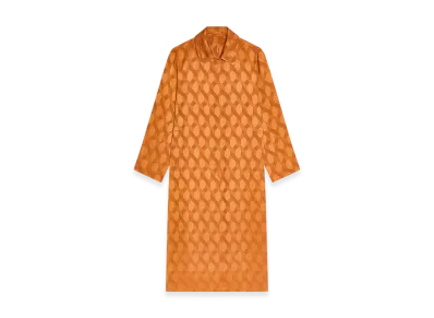 DRIES VAN NOTEN Women's Jacquard Mac "Orange"
