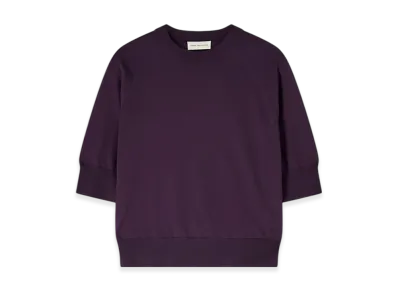 DRIES VAN NOTEN Women's Merino Sweater "Dark purple"
