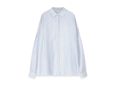 DRIES VAN NOTEN Women's Cotton Cocoon Shirt "Light blue"