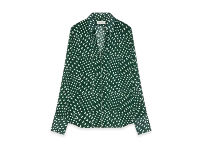 DRIES VAN NOTEN Women's Printed Viscose Shirt "Bottle"