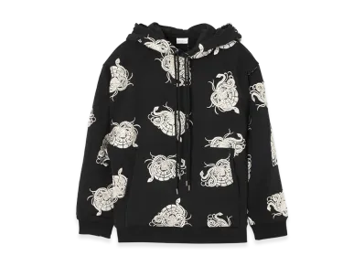 DRIES VAN NOTEN Haxel Embroidered Hoodie "Black"
