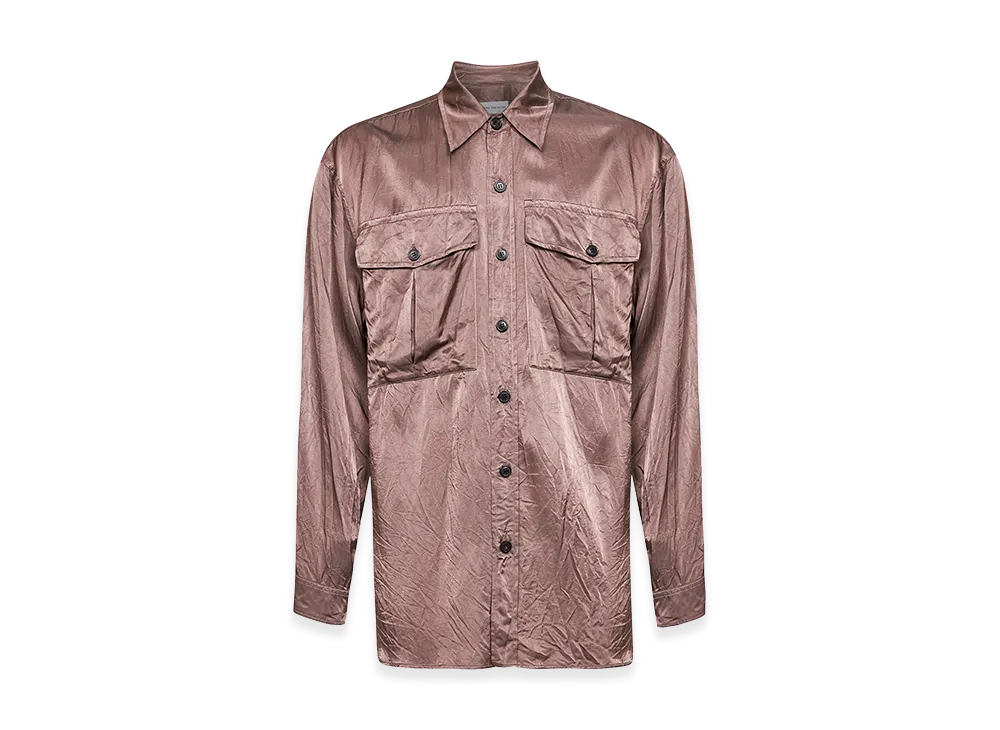 DRIES VAN NOTEN Calendo Shirt With Patch Pockets "Rose"