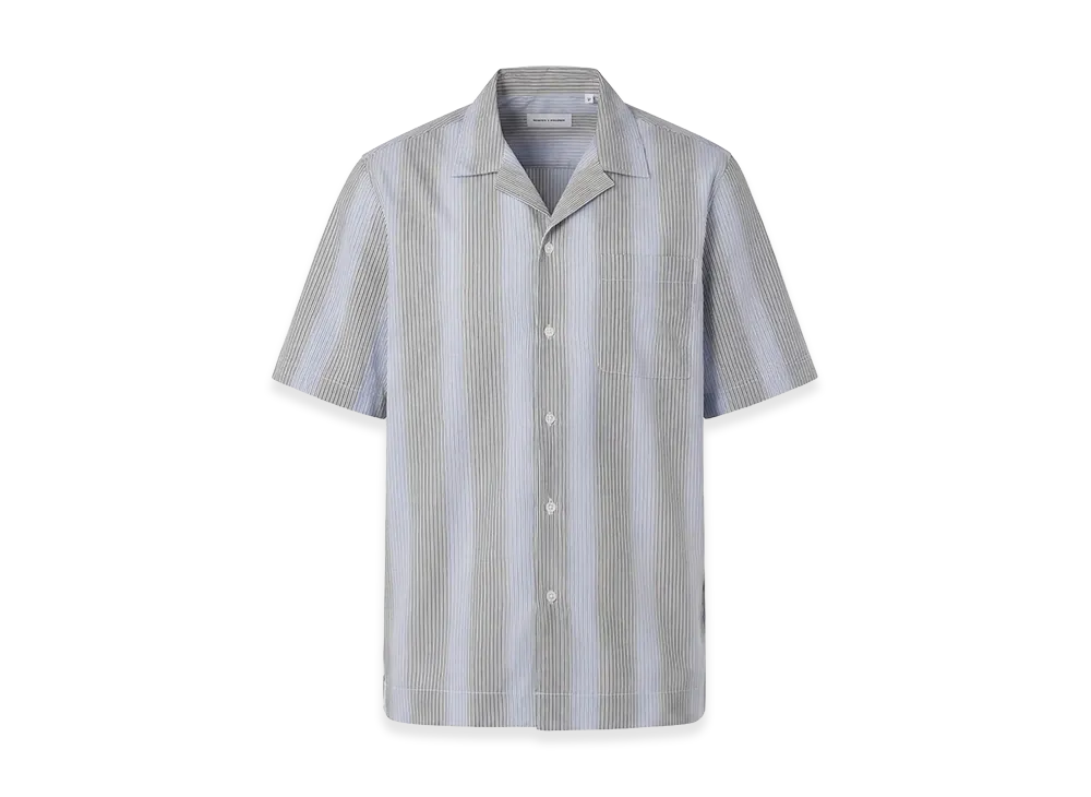 DRIES VAN NOTEN Short-Sleeved Shirts "Light Blue"