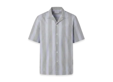 DRIES VAN NOTEN Short-Sleeved Shirts "Light Blue"