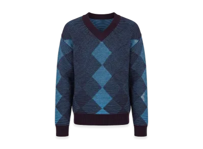 DRIES VAN NOTEN Sweaters "Light Blue"
