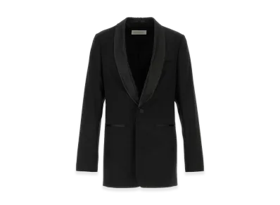 DRIES VAN NOTEN Wool Blend Bartux Blazer "Black"