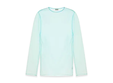 DRIES VAN NOTEN Organza Camille Top "Light Blue"
