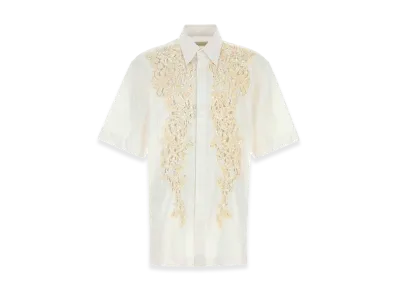 DRIES VAN NOTEN Poplin Cassidye Shirt "White"
