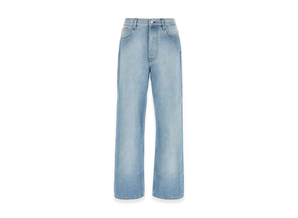 DRIES VAN NOTEN Denim Pine Jeans "Light Blue"