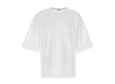 DRIES VAN NOTEN Cotton Oversize Hen T-Shirt "White"
