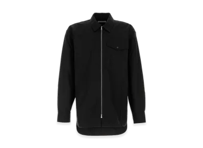 DRIES VAN NOTEN Poplin Croomson Shirt "Black"