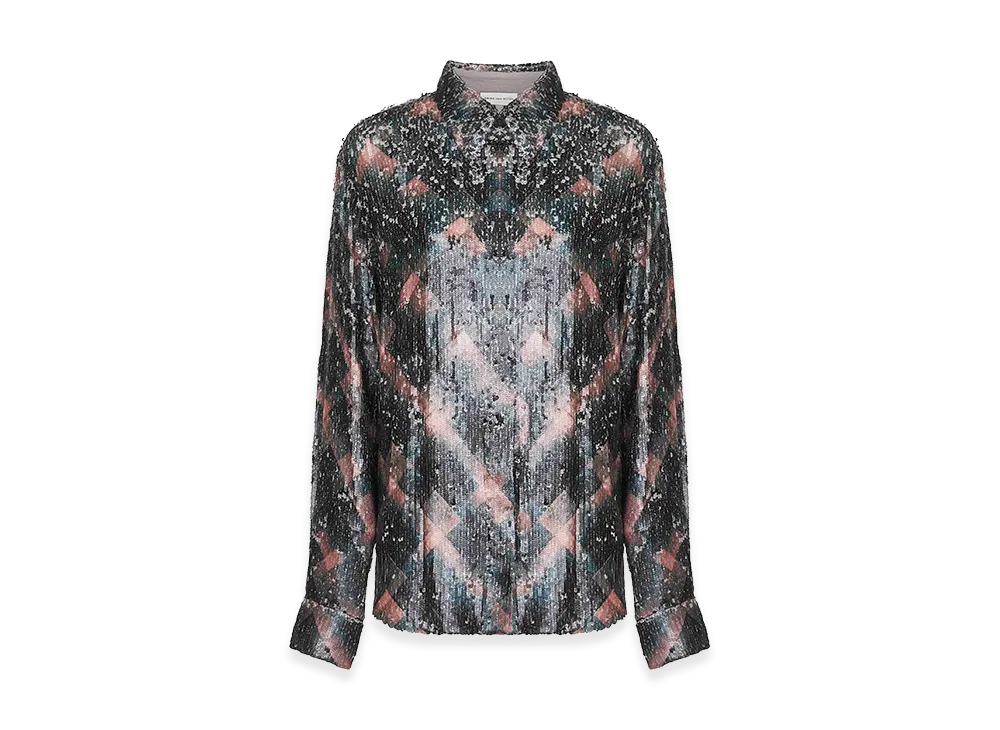 DRIES VAN NOTEN Women's 'chowy Emb' Shirt "Green"
